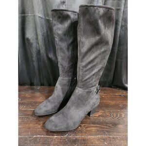 NEW Charter Club Jaccque Black Tall Stretch Wide Calf Boots/Sz. 10M